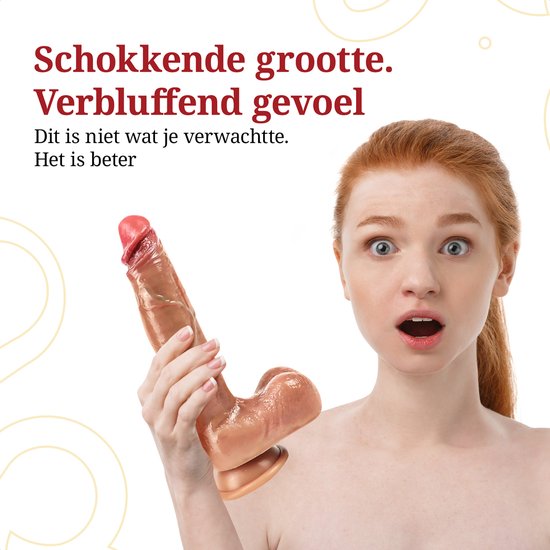 Superwomen Realistische Dildo met Zuignap thumbnail 6