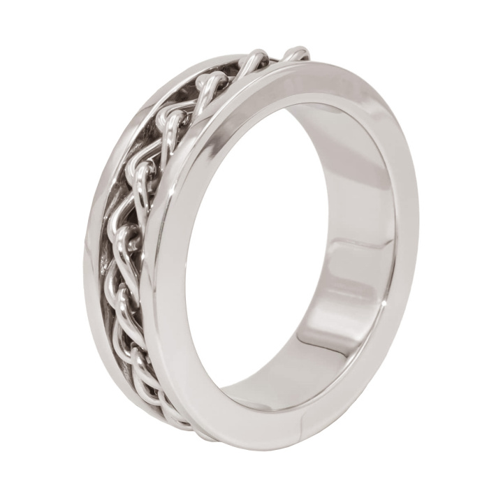 Chain Link Cockring - 55 mm - Afbeelding 4