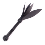 3-Fold Spade Slaper - Black Leather