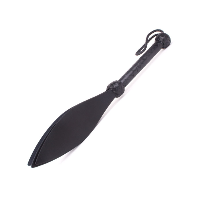 3-Fold Spade Slaper - Black Leather - Afbeelding 3
