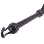 3-Fold Spade Slaper - Black Leather - Afbeelding 4