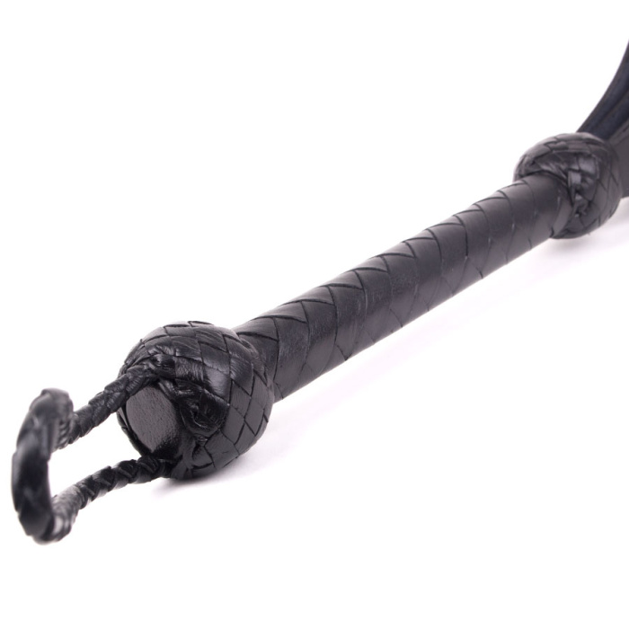 3-Fold Spade Slaper - Black Leather - Afbeelding 4