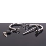 D-Handcuffs - Stainless Steel - Afbeelding 2