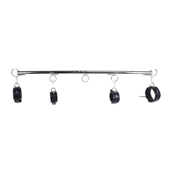 Spreader Bar set - Black Leather - Afbeelding 3