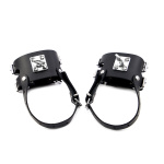 Leather Ankle Restraints with Heavy O-Ring