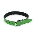 Leather Collar Mini O-Ring Green - Afbeelding 2