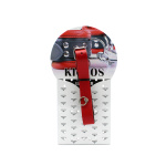 Leather Collar Mini O-Ring Red - Afbeelding 6