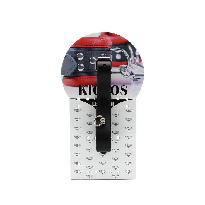 Leather Collar Mini O-Ring Black - Afbeelding 6