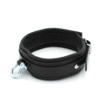 Leather Collar with Metal Shackle - Afbeelding 2