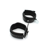 Leather Ankle cuffs with Metal Shackle - Afbeelding 4