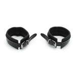 Leather Ankle cuffs with Metal Shackle - Afbeelding 5