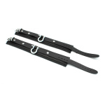 Leather Ankle cuffs with Metal Shackle - Afbeelding 7