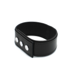 Leather Push Button Collar with Metal Shackle - Afbeelding 6
