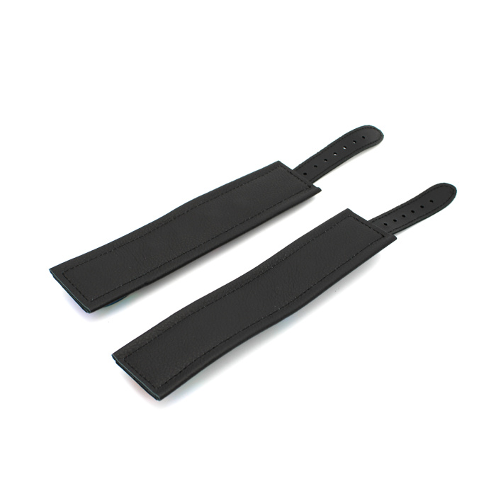 Leather Handcuffs Black Rainbow - Afbeelding 7