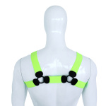 Elastic Chest Harness Green L/XL - Afbeelding 2