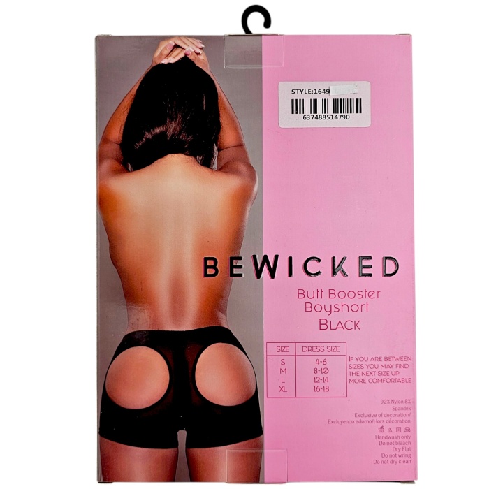 Butt Booster Boyshort - BLK / XL - Afbeelding 8