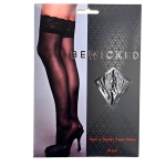 Keep A Secret Thigh Highs - BLK / OS - Afbeelding 4