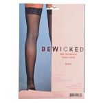 Kiss Goodnight Thigh Highs - BLK / OS - Afbeelding 5