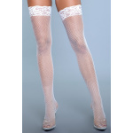 Kiss Goodnight Thigh Highs - WH / OS