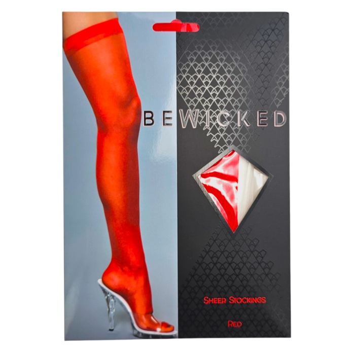Best Behavior Thigh Highs - RD / OS - Afbeelding 4