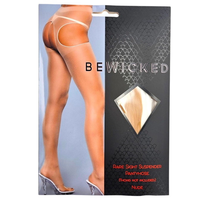 Rare Sight Suspender Pantyhose - ND / OS - Afbeelding 4