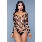 Let Me Love You Bodysuit - BLK / OS
