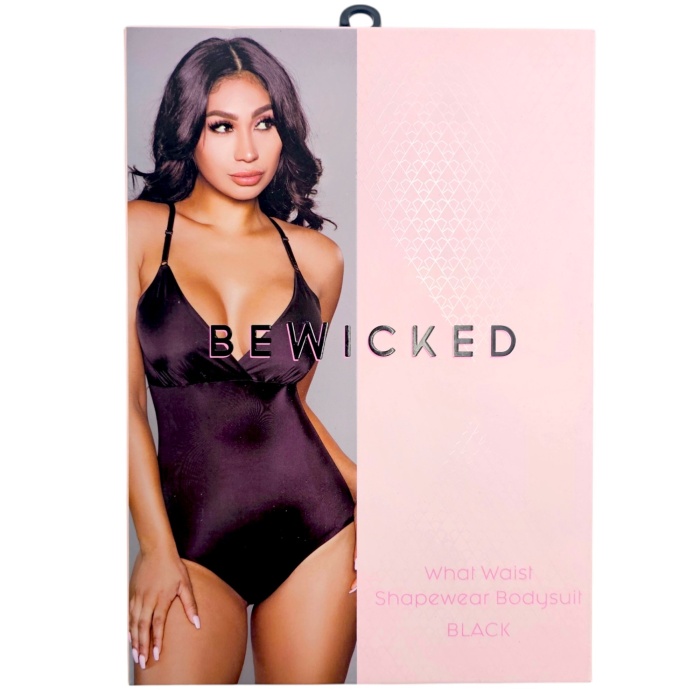 What A Waist Shapewear Bodysuit - BLK / 1X/2X - Afbeelding 4