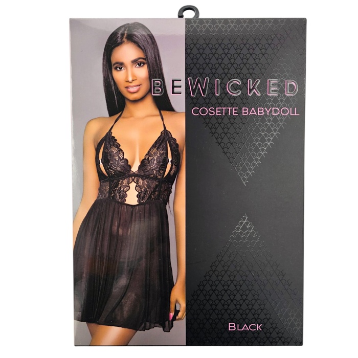 Cosette Babydoll - BLK / 1X - Afbeelding 4