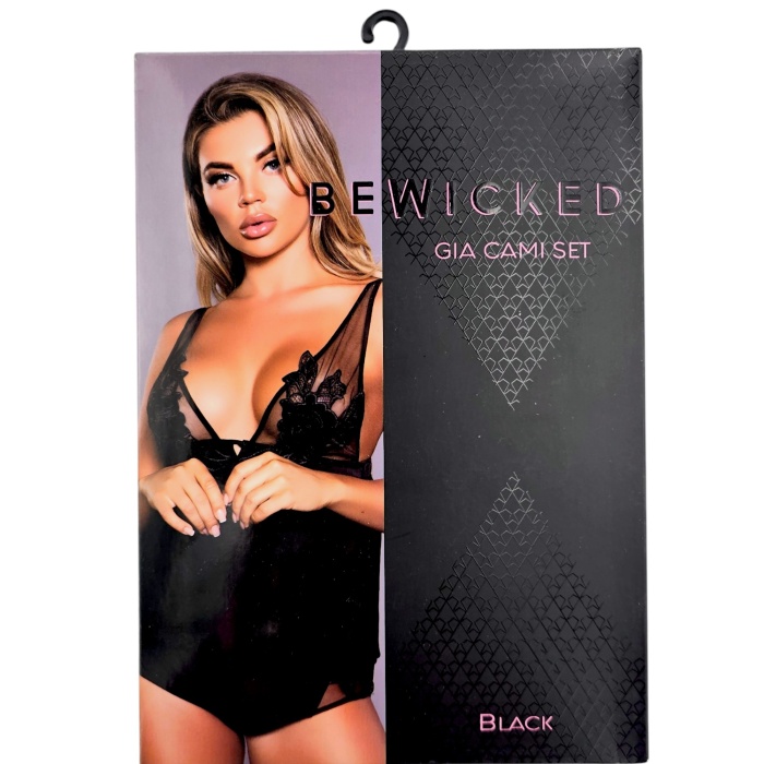 Gia Cami Set - BLK / L - Afbeelding 5