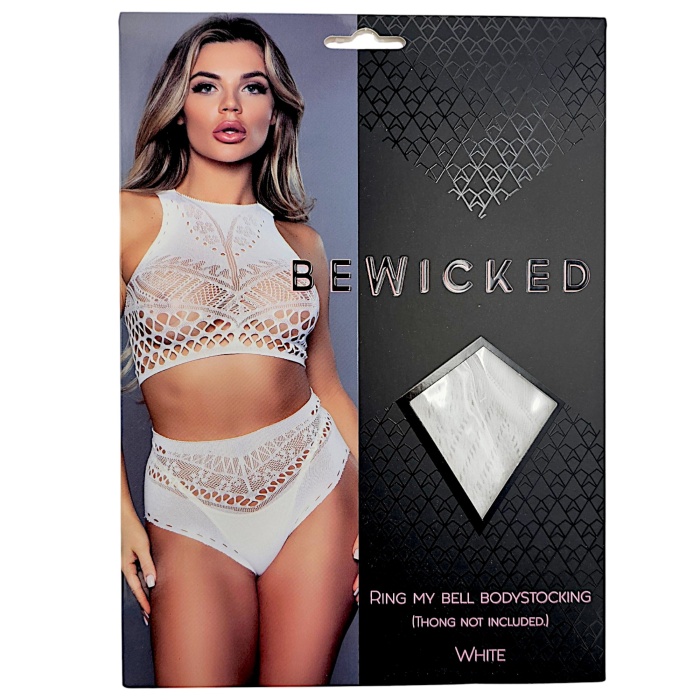 Ring My Bell Bodystocking - WH / OS - Afbeelding 5