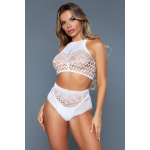 Ring My Bell Bodystocking - WH / OS - Afbeelding 2