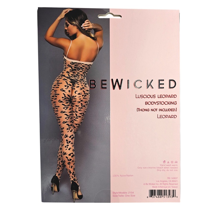 Luscious Leopard Bodystocking - LEO / OS - Afbeelding 5