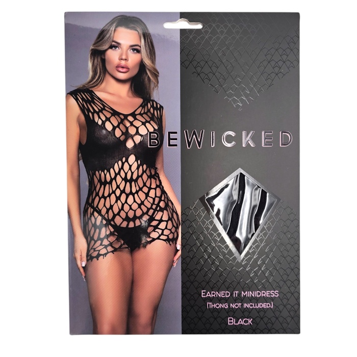 Earned It Mini Dress - BLK / OS - Afbeelding 4