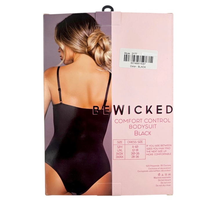 Comfort Control Bodysuit - BLK / S/M - Afbeelding 5