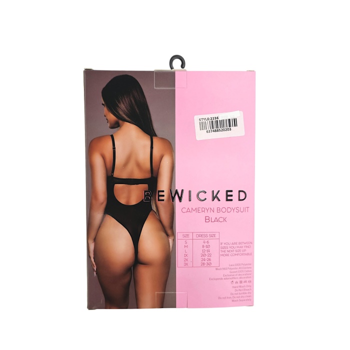 Cameryn Bodysuit - BLK / 1X - Afbeelding 5