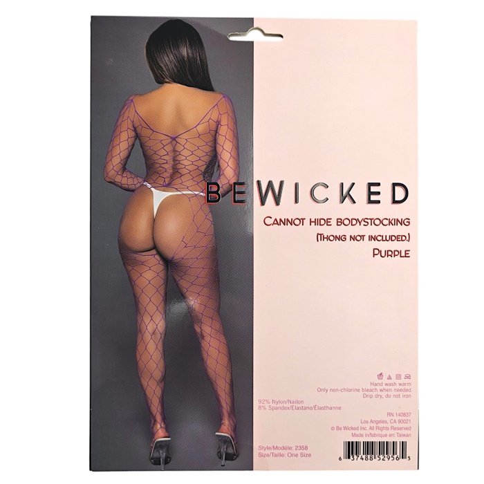 Cannot Hide Bodystocking - PUR / OS - Afbeelding 5