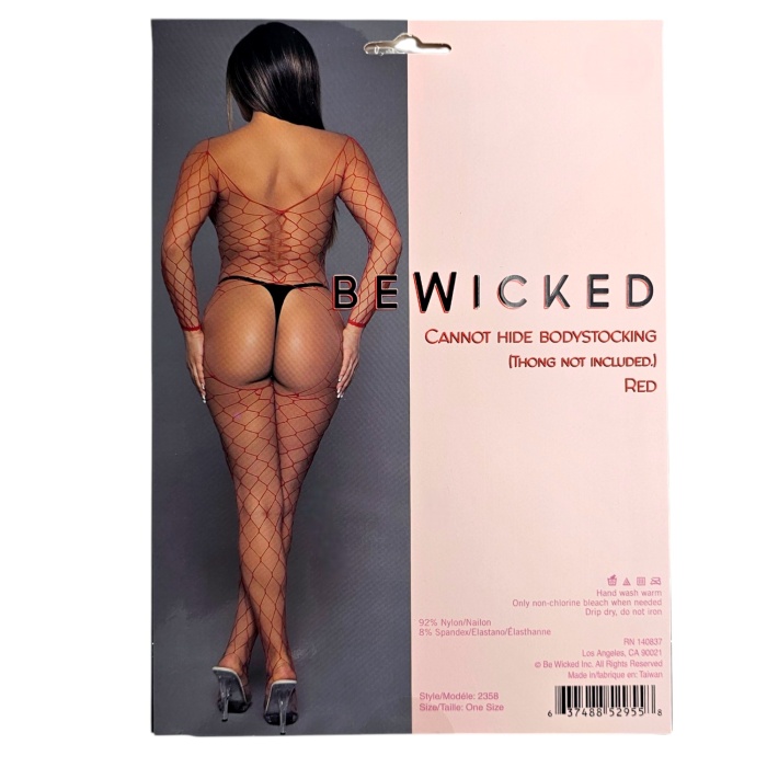 Cannot Hide Bodystocking - RD / OS - Afbeelding 5