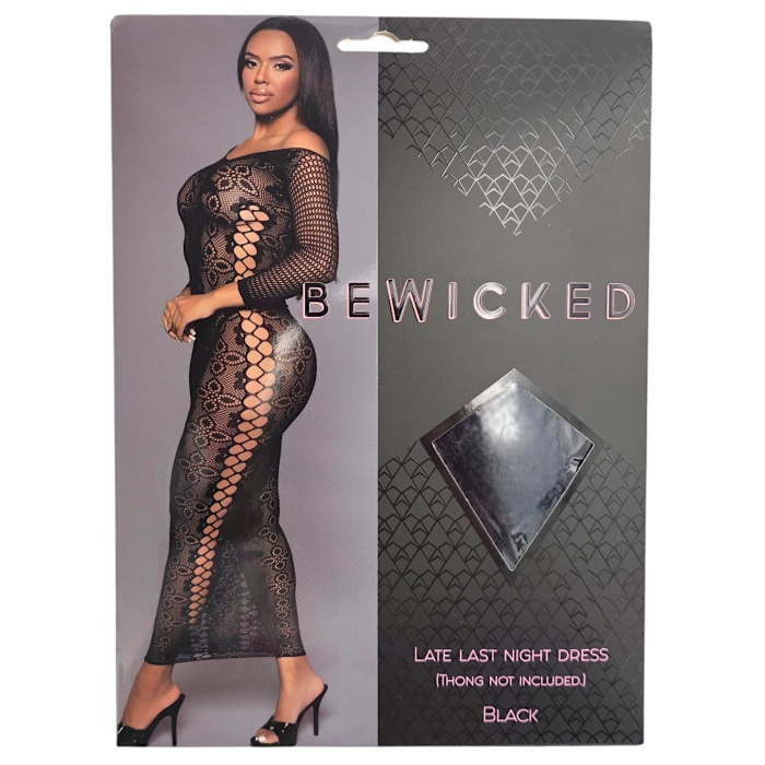 Late Last Night Night Dress - BLK / OS - Afbeelding 5