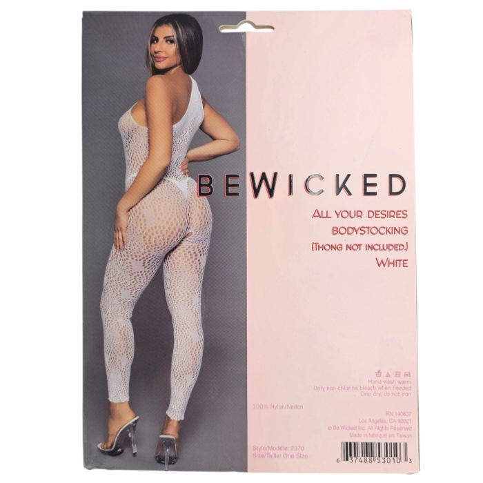 All Your Desires Bodystocking - WH / OS - Afbeelding 5