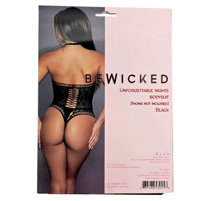 Unforgettable Nights Bodysuit - BLK / OS - Afbeelding 5