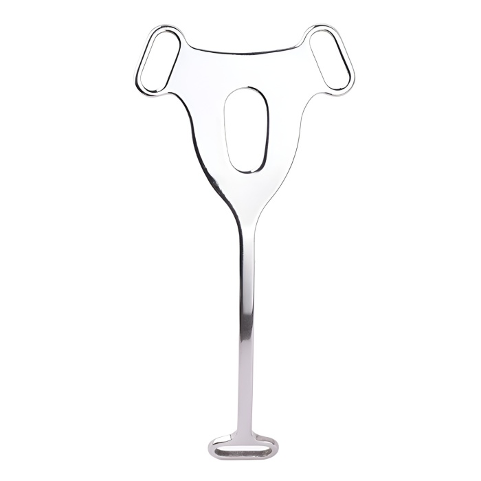 Male to Female Chastity Plate with Belt - Afbeelding 6