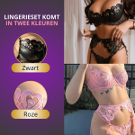 PlayToys - Sexy Lingerie - 3 delig - Met BH string en jarretelgordel - Erotisch - Uitdagend - Elegant - Spannend - Afbeelding 3