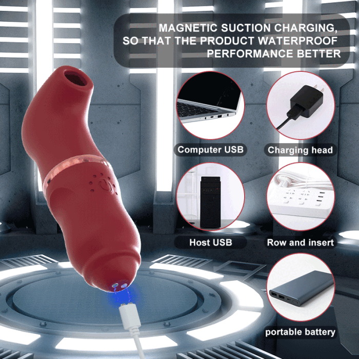 Superwomen luxe Luchtdruk vibrator NIEUW - Afbeelding 5