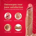 Superwomen - Realistische Dildo met Zuignap - Afbeelding 8