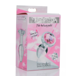 Pink Gem Glass Anal Plug - Large - Afbeelding 3