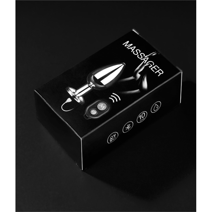 Vibrating Aluminum Buttplug Small - Afbeelding 9