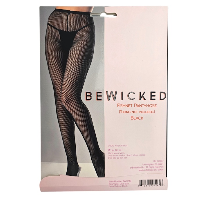 Caught In Your Net Pantyhose - BLK / OS - Afbeelding 3