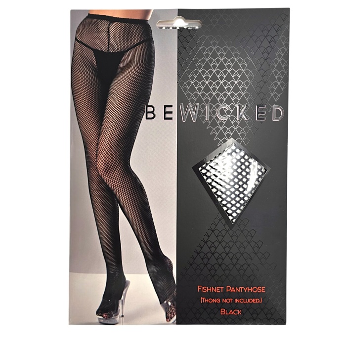 Caught In Your Net Pantyhose - BLK / OS - Afbeelding 2