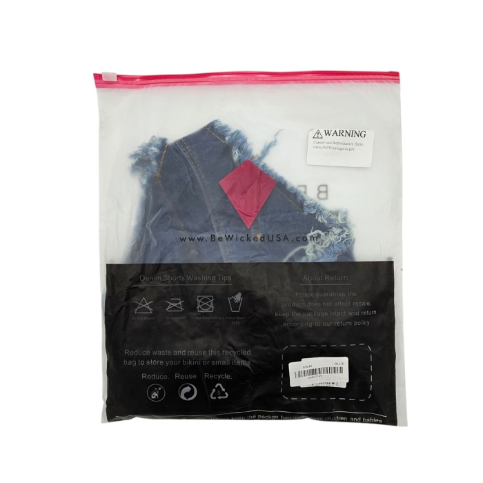 Buns Out Cheeky Shorts - BL / M - Afbeelding 5