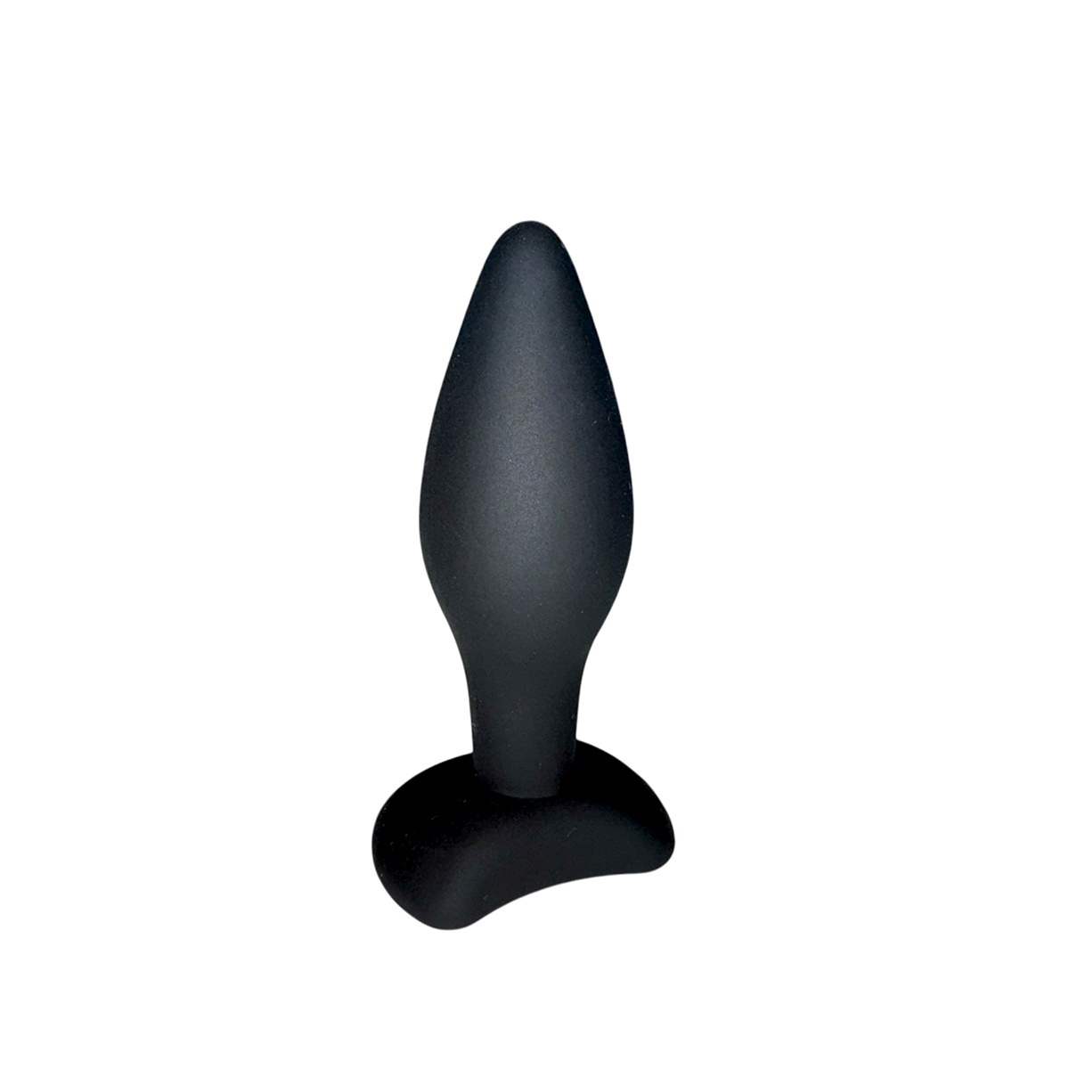 cob-hg01-01_1 Silicone Anal Plug Small Black - Afbeelding 1
